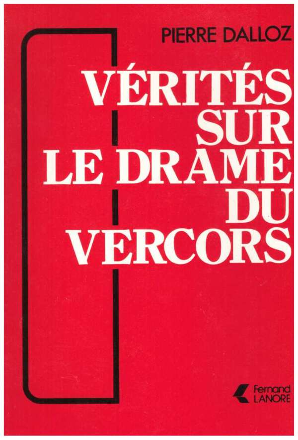 9782723394840 Vérités sur le drame du Vercors